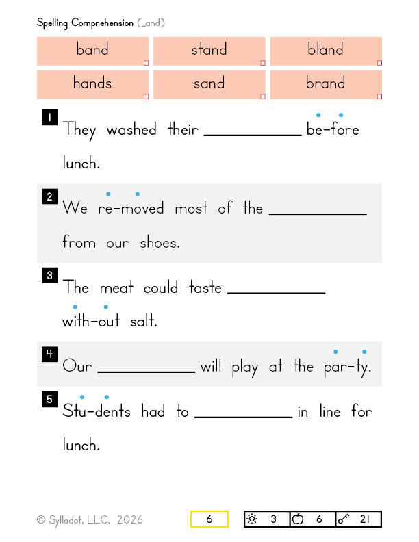 Level 2 Reading