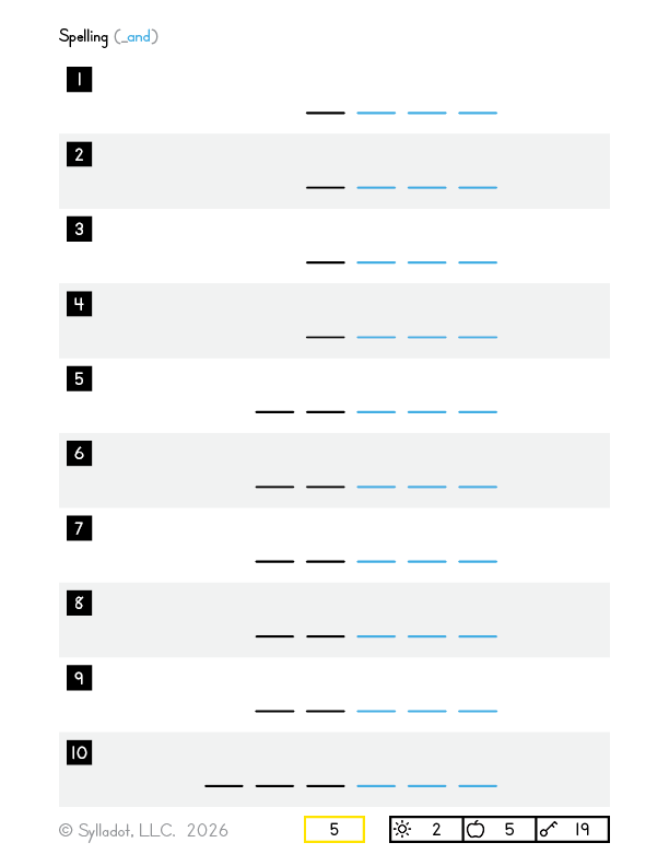 Level 2 Reading